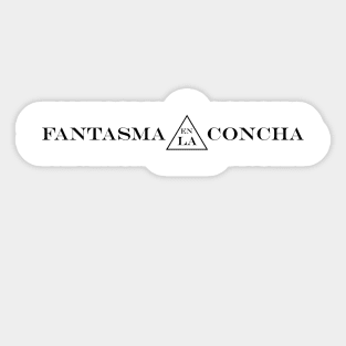 Fantasma En La Concha Sticker